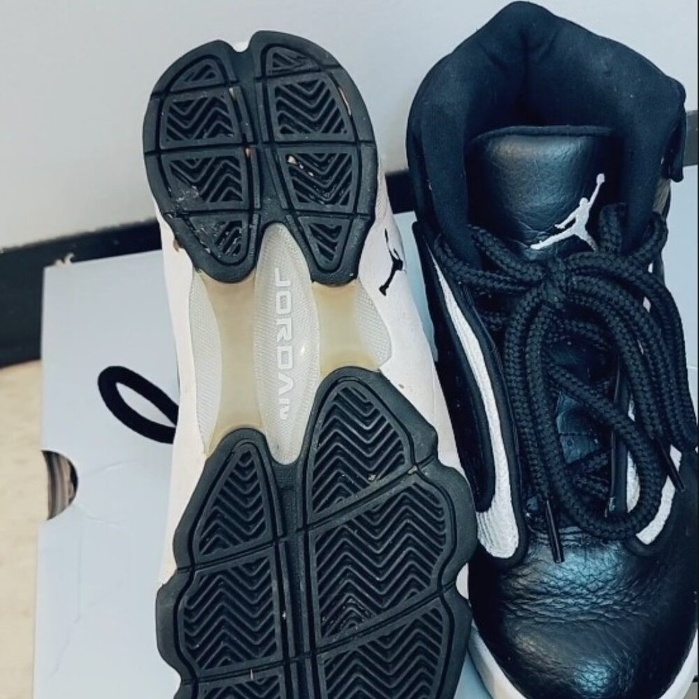 WMNS AIR Jordan OG jumpman black/white size 7 shoes - Picture 4 of 11